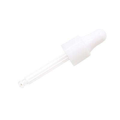 bureta interna lisa blanca de 13 415 Ring Plastic Bottle Dropper Head