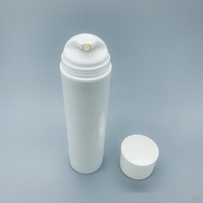 Cosméticos privados de aire plásticos BRITÁNICOS que empaquetan al vacío la botella 100 150 200 ml
