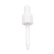 bureta interna lisa blanca de 13 415 Ring Plastic Bottle Dropper Head