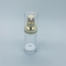La bomba privada de aire cosmética plástica transparente del oro embotella 30ML de empaquetamiento al vacío