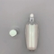 Botella de acrílico plástica del picosegundo de la loción de la tinta de la piel del cilindro oval cosmético de la bomba