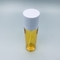 Desinfectante plástico de la mano del aerosol del ANIMAL DOMÉSTICO de la botella translúcida amarilla de la bomba