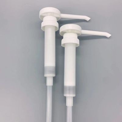 calidad  Round Head Plastic Syrup Pump 10ml Honey Dispenser Pump fábrica
